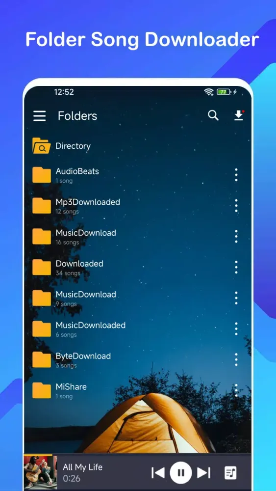 Capturas de pantalla de Download Music Mp3 Downloader