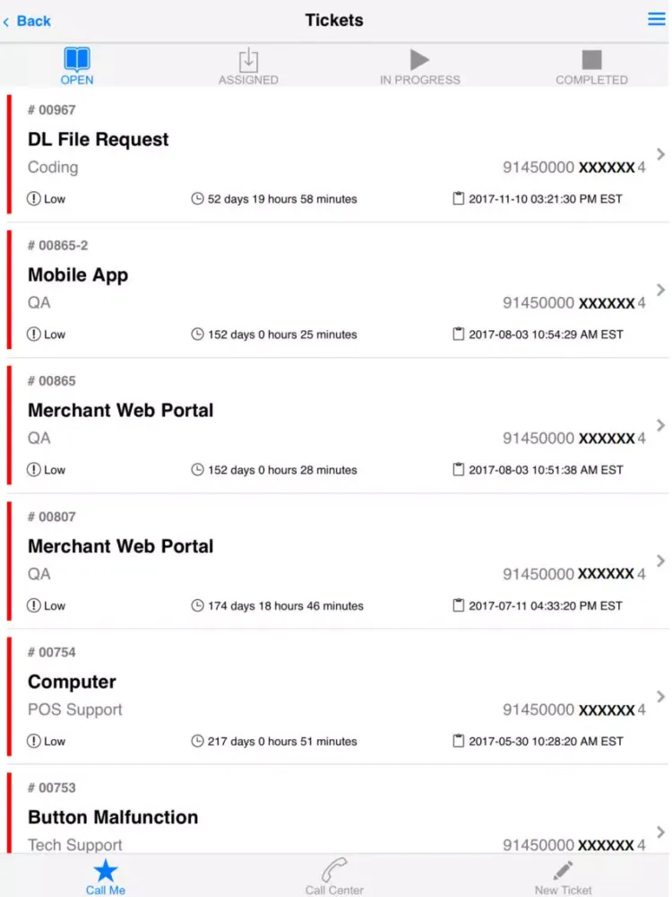 Скриншоты OPS Merchant App iPad 