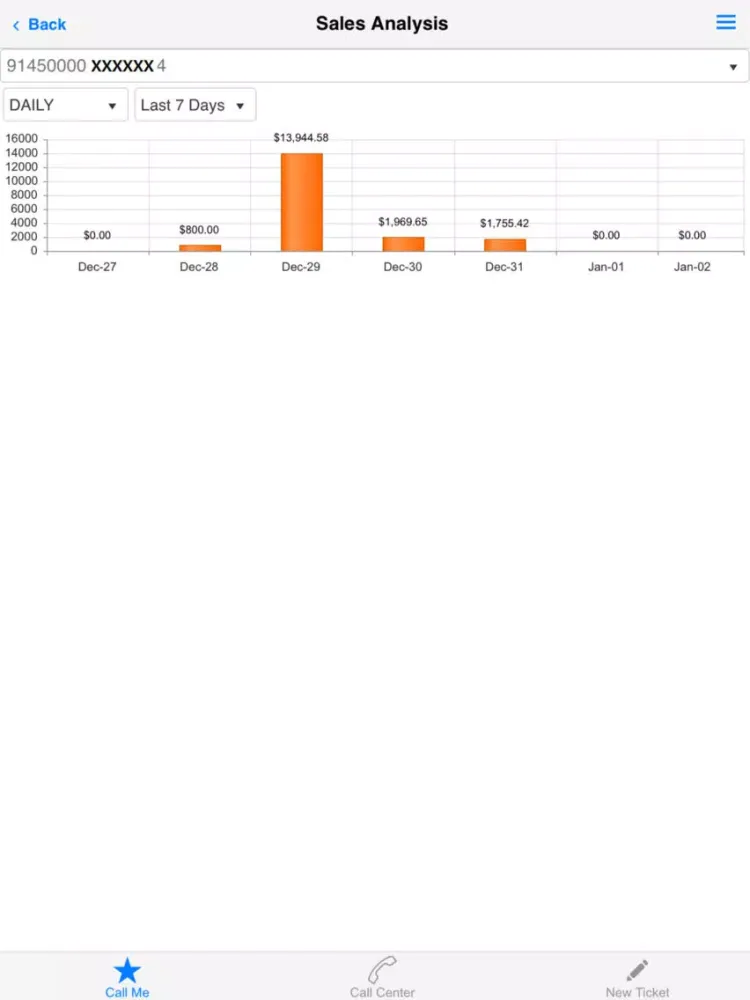 Скриншоты OPS Merchant App iPad 