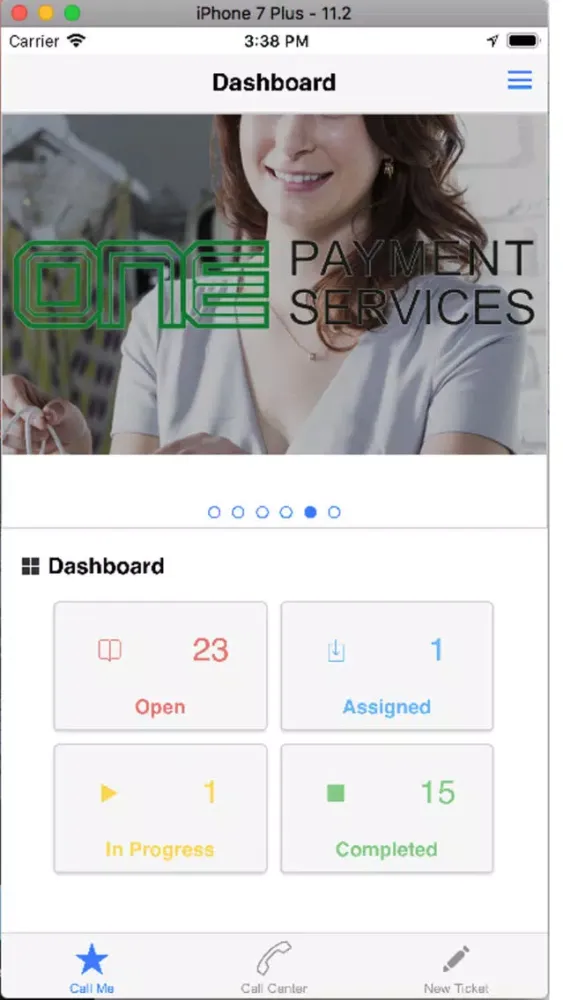 Скриншоты OPS Merchant App