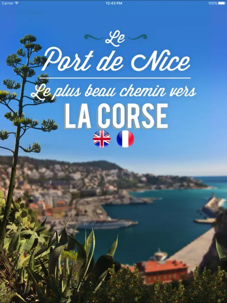 Ảnh chụp màn hình của Port de Nice iPad 