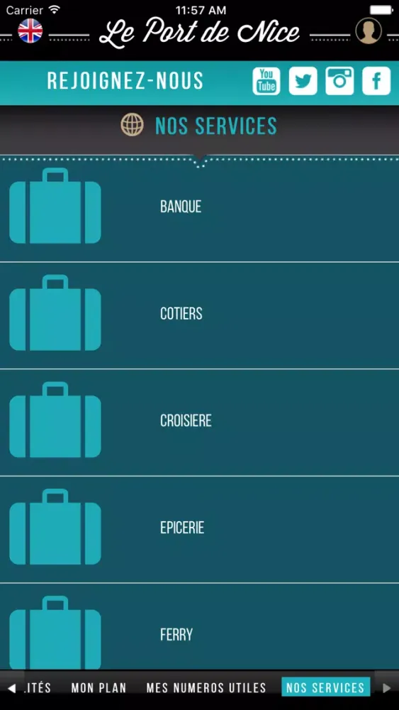 Ảnh chụp màn hình của Port de Nice