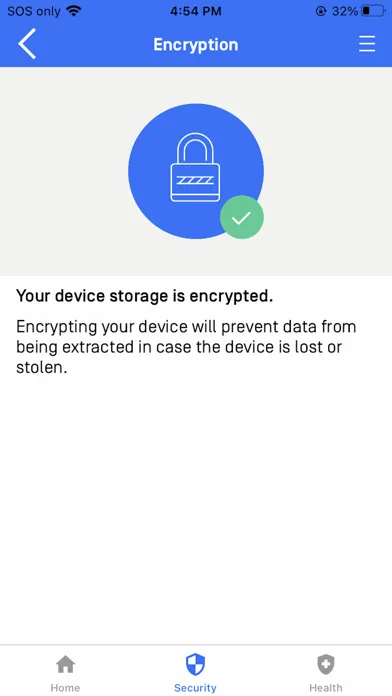 OPSWAT Mobile App স্ক্রিনশট