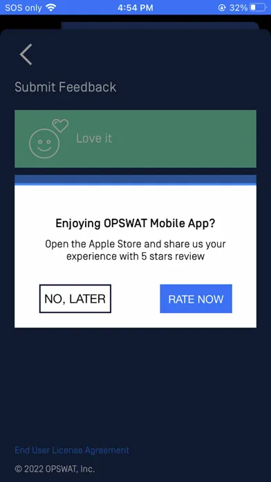 OPSWAT Mobile App স্ক্রিনশট
