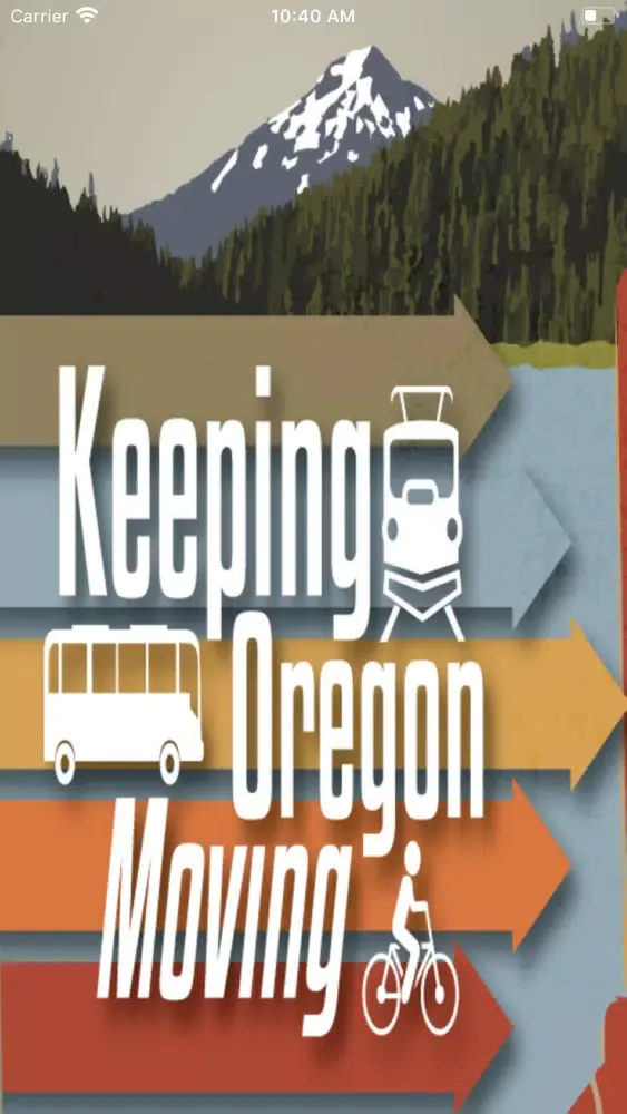 Ảnh chụp màn hình của Oregon Public Transportation