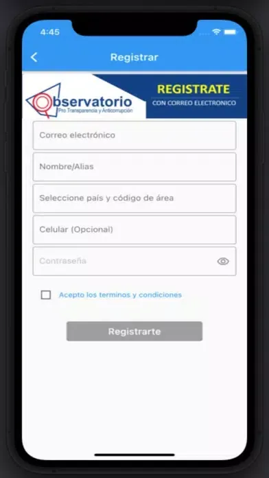 Observatorio OPTA應用截圖