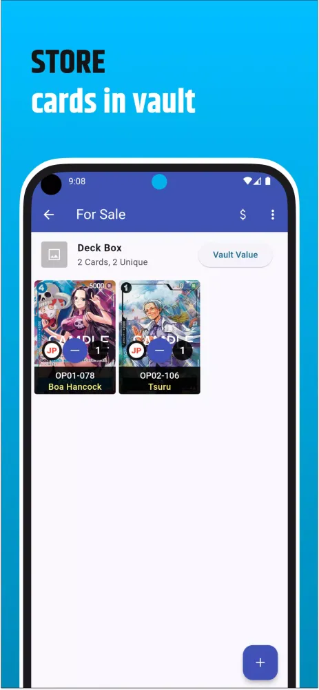 OP TCG Dex Ekran Görüntüleri