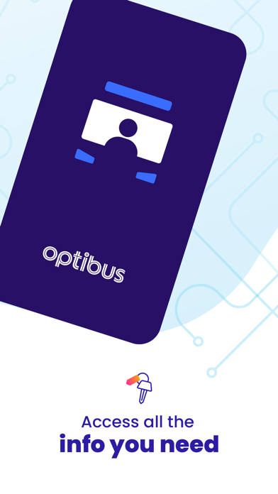 Screenshot di Optibus Driver