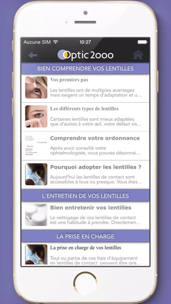 Jamais sans mes lentilles ! স্ক্রিনশট