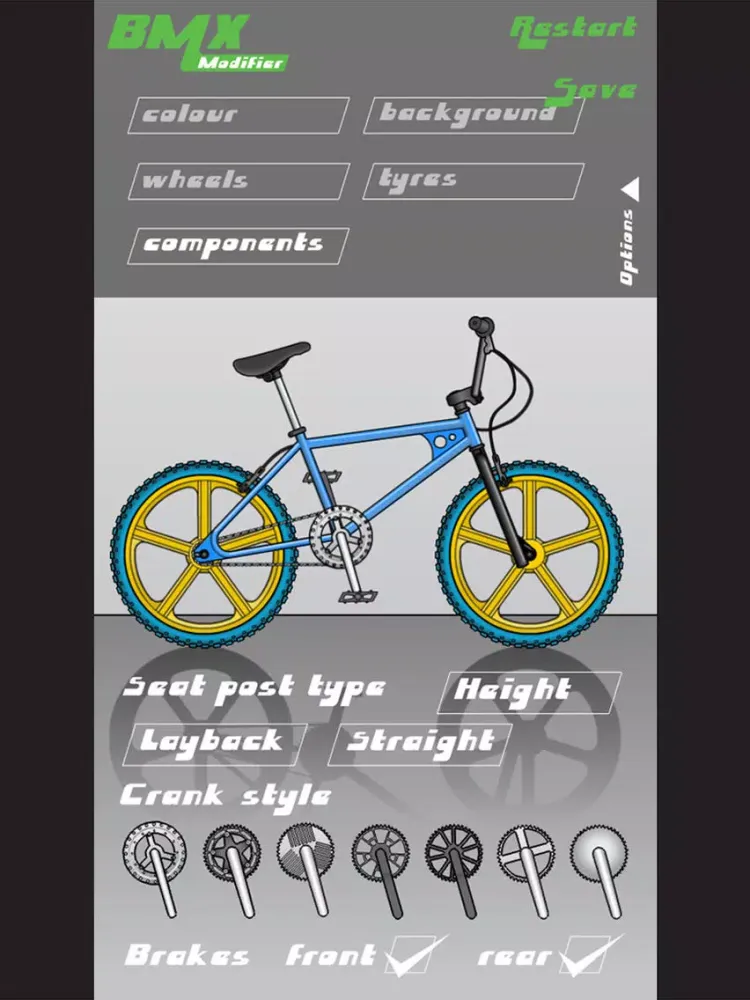 BMX Modifier iPad 应用截图