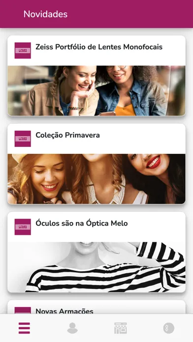 Capturas de pantalla de Óptica Melo