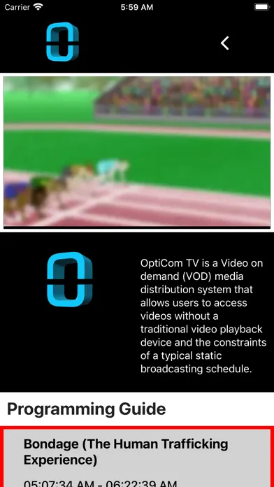 OptiCom TV应用截图