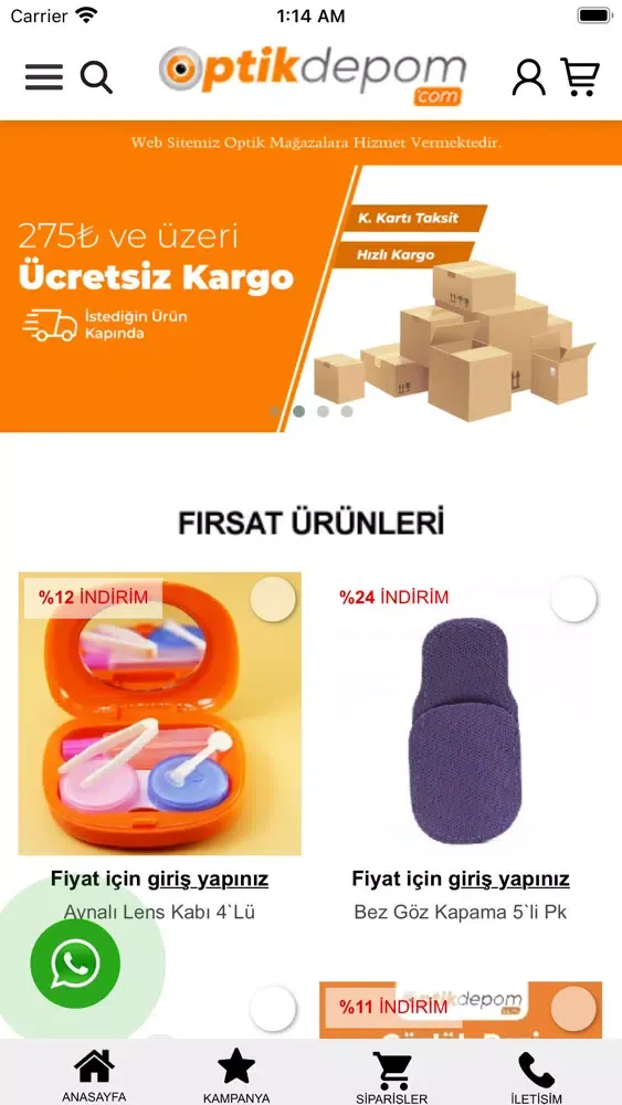 Optik Depom Screenshots