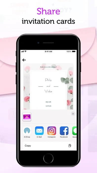 Invitation Card Designer应用截图