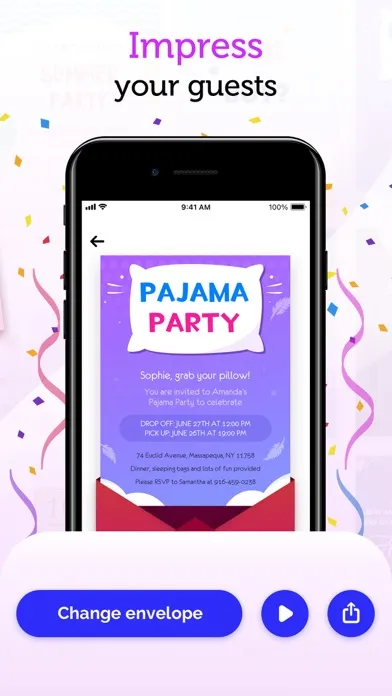 Invitation Card Designer应用截图