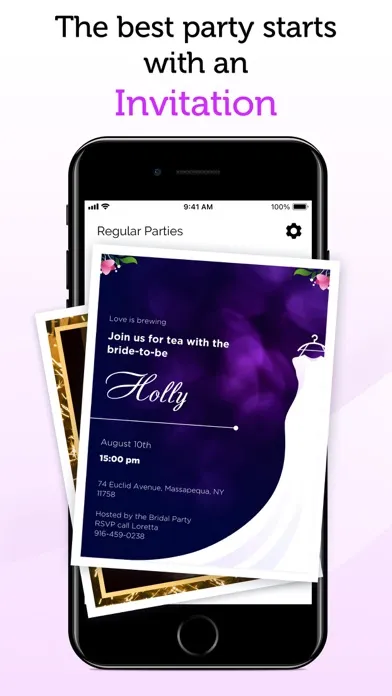 Invitation Card Designer应用截图