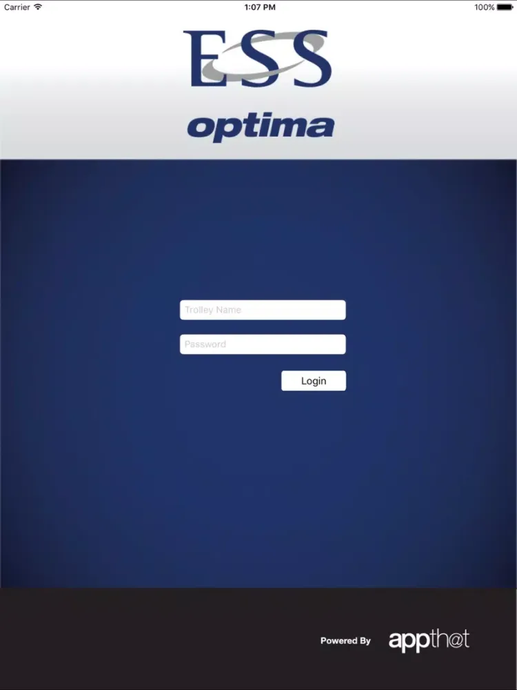 Zrzuty ekranu ESS optima D iPad 