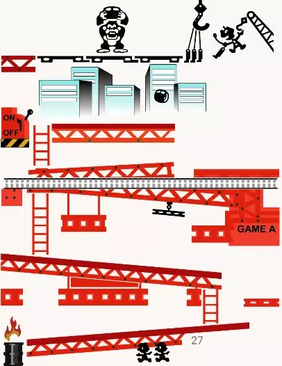 Capturas de tela do Arcade Kong