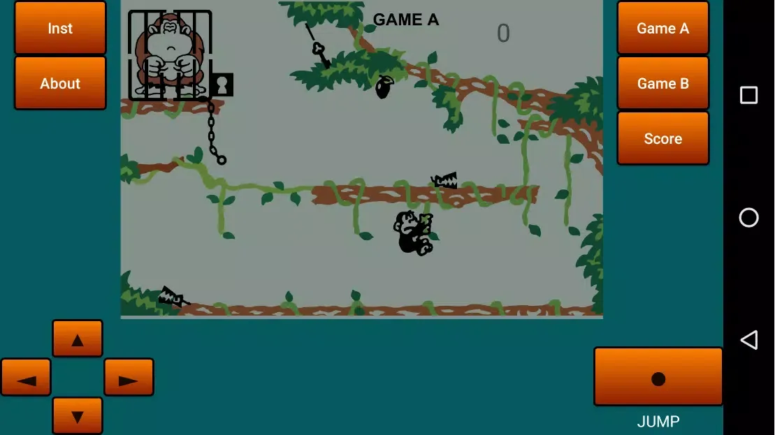 Screenshot di Arcade Kong Jr.