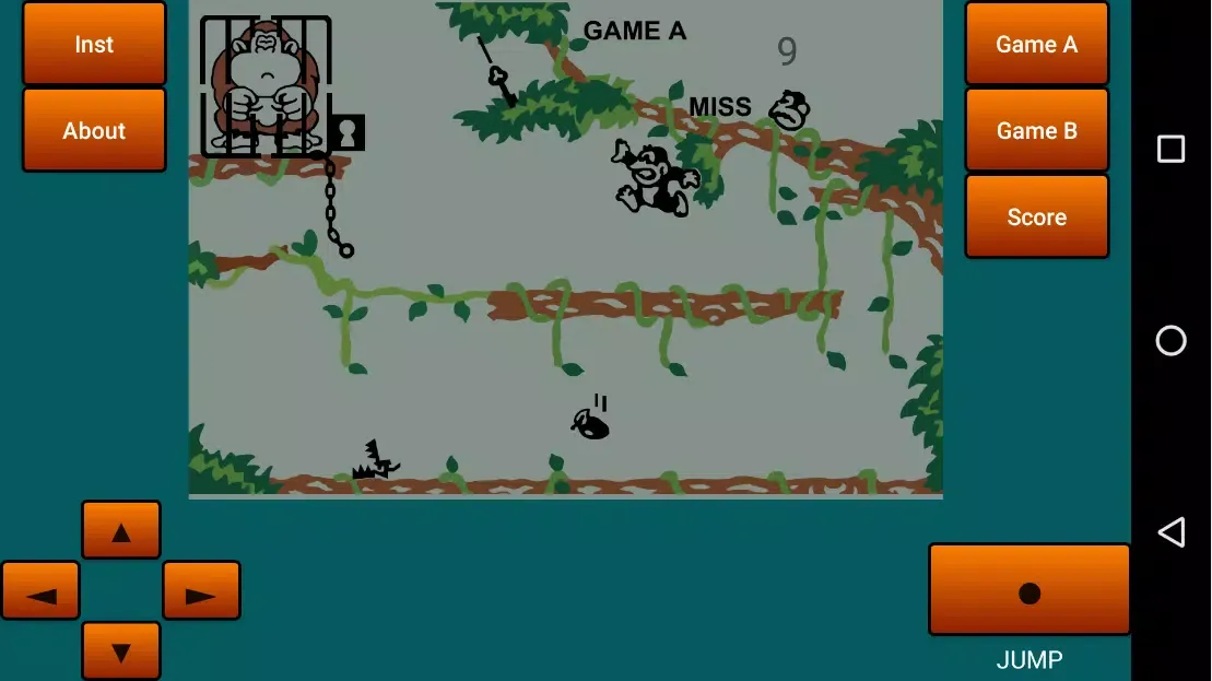 Screenshot di Arcade Kong Jr.