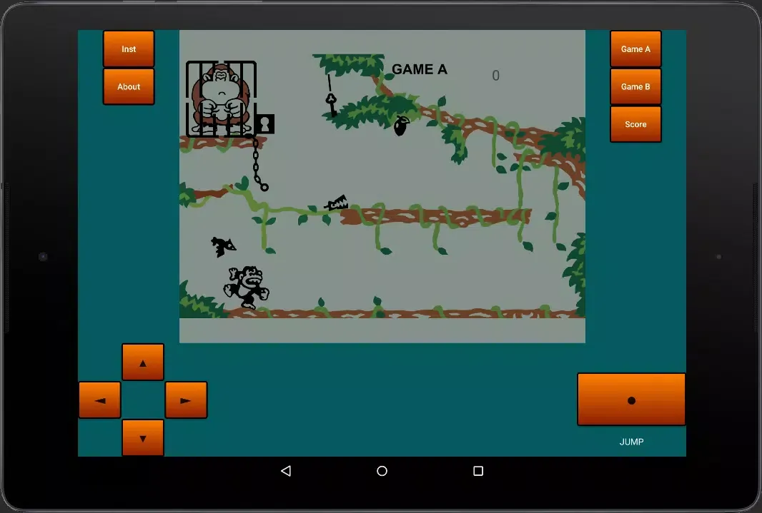 Screenshot di Arcade Kong Jr.