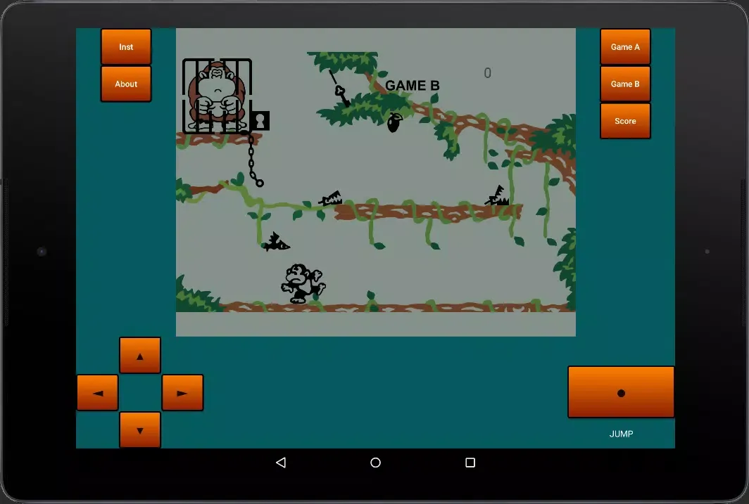 Screenshot di Arcade Kong Jr.