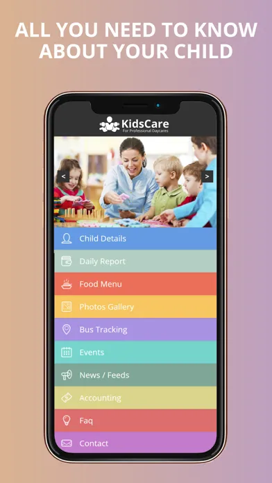 ภาพหน้าจอของ KidsCare Parents