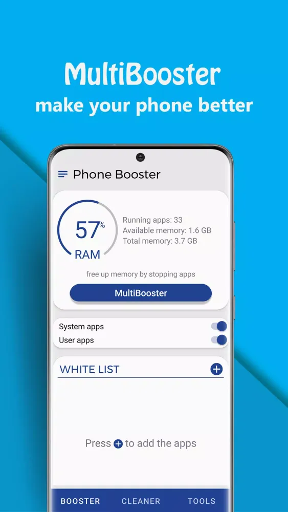 Captures d'écran de Phone Booster