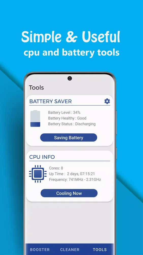 Captures d'écran de Phone Booster