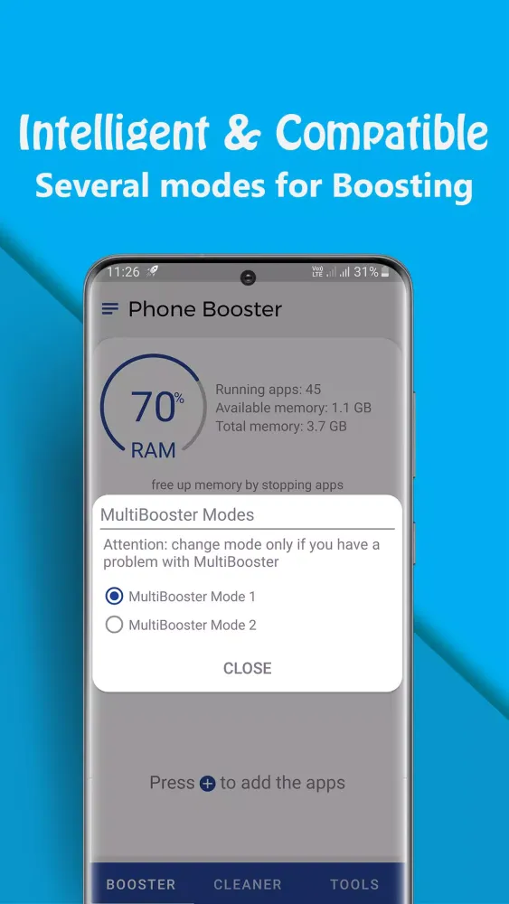 Captures d'écran de Phone Booster