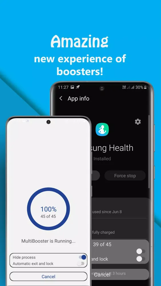 Captures d'écran de Phone Booster
