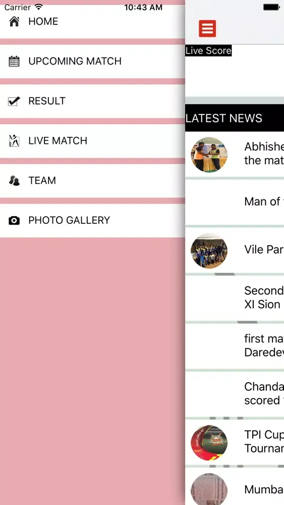 Capturas de pantalla de Easy Cricket App