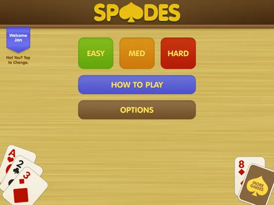 Capturas de pantalla de Spades Pro HD iPad 