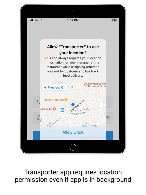 Скриншоты Transporter- Delivery app iPad 