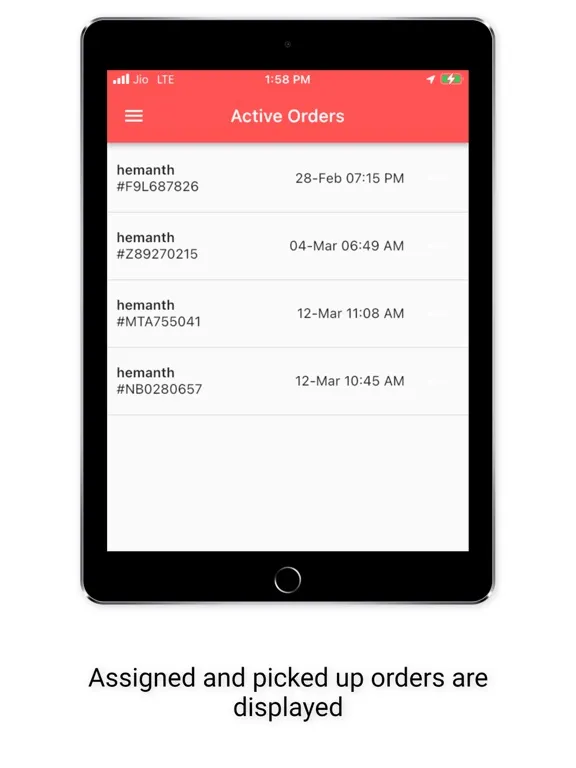 Скриншоты Transporter- Delivery app iPad 