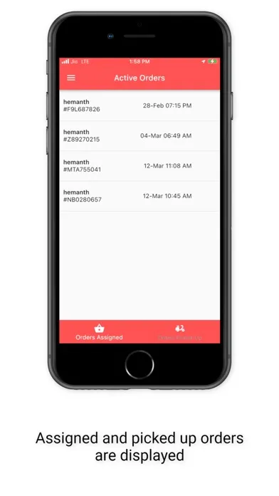 Скриншоты Transporter- Delivery app