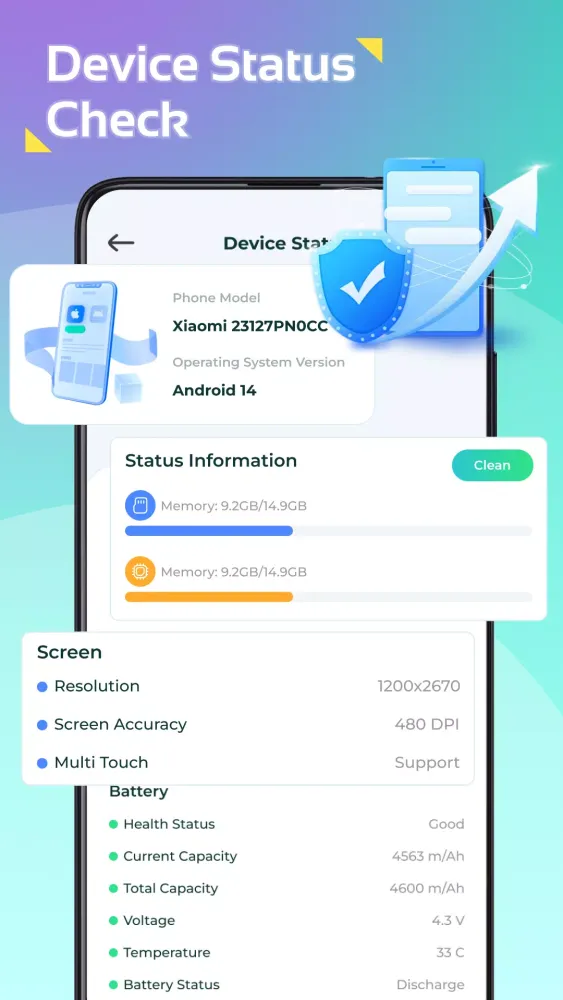 Screenshot di One Clean