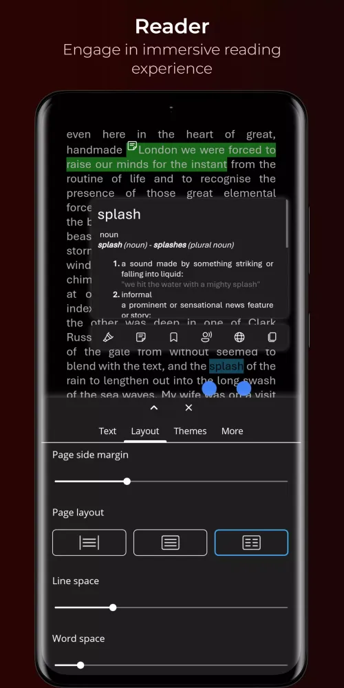 Aquile Reader स्क्रीनशॉट