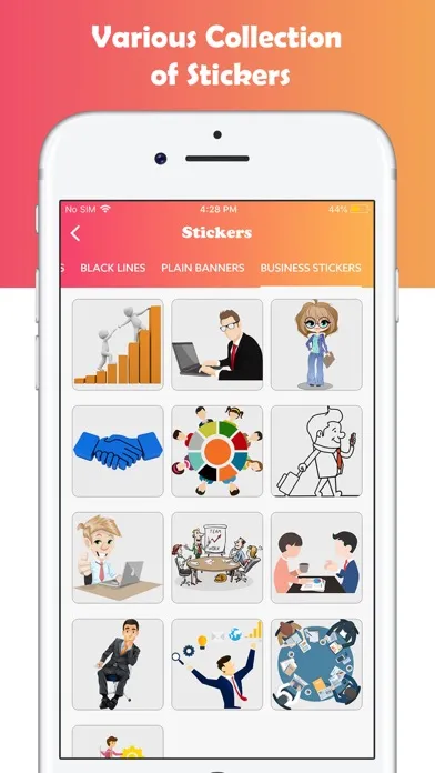 Ảnh chụp màn hình của Business Card Maker!