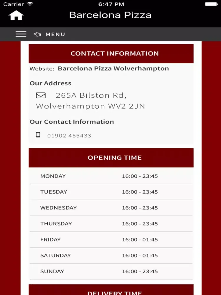تصاویر Barcelona Pizza,Wolverhampton iPad 