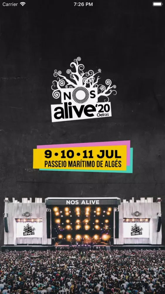 Capturas de pantalla de NOS Alive