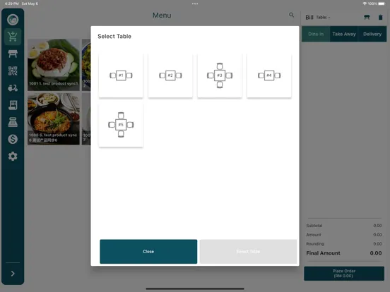Screenshot di Optimy Pos - Point Of Sales iPad 