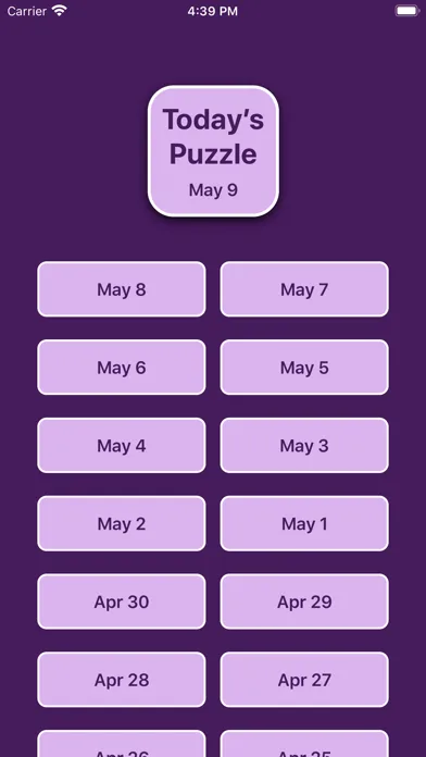 ภาพหน้าจอของ Puzzlist