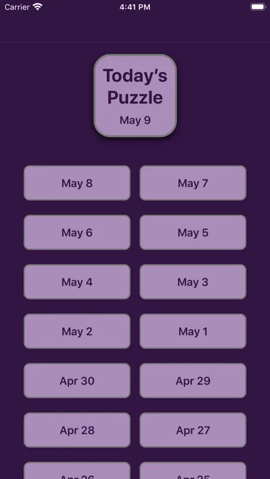 ภาพหน้าจอของ Puzzlist