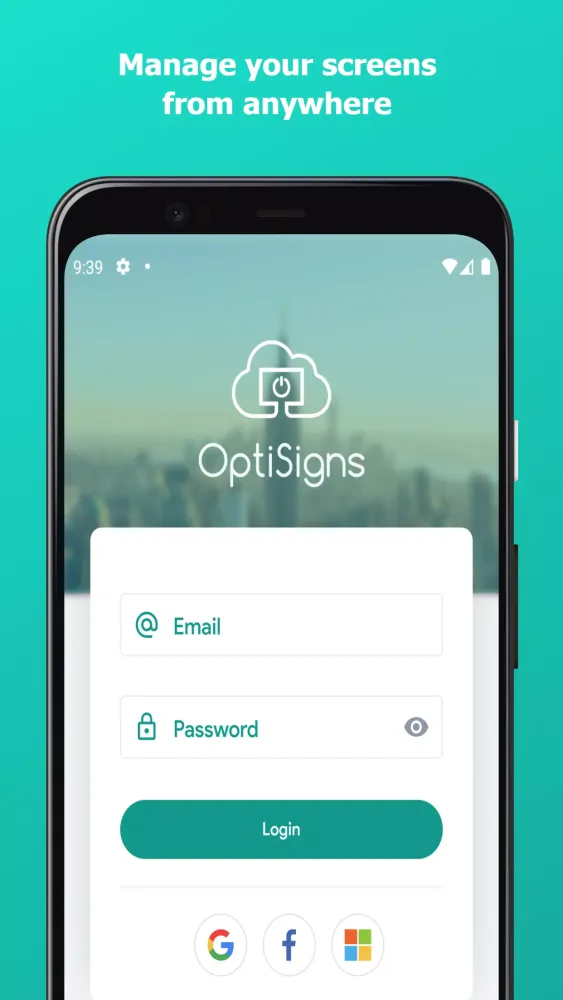 OptiSigns Admin Screenshots