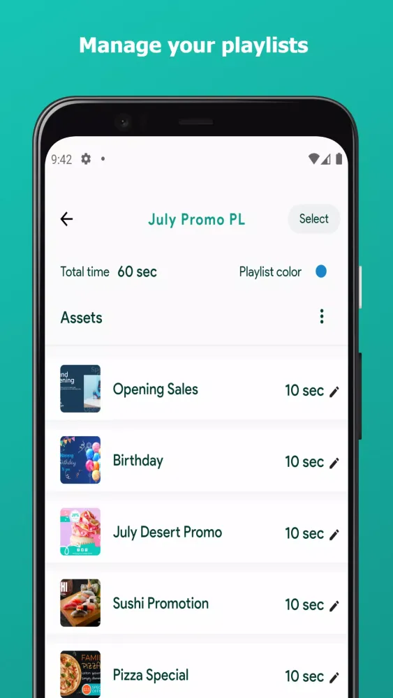 OptiSigns Admin Screenshots