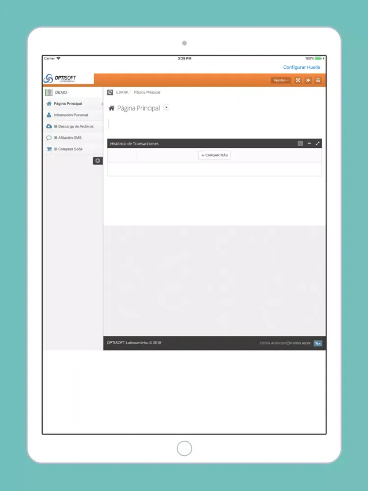 ASEGA App iPad  Screenshots