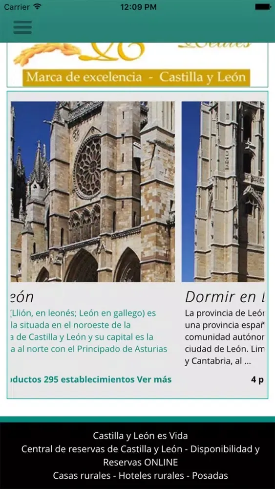 Скриншоты Central de Reservas CyL - LEÓN