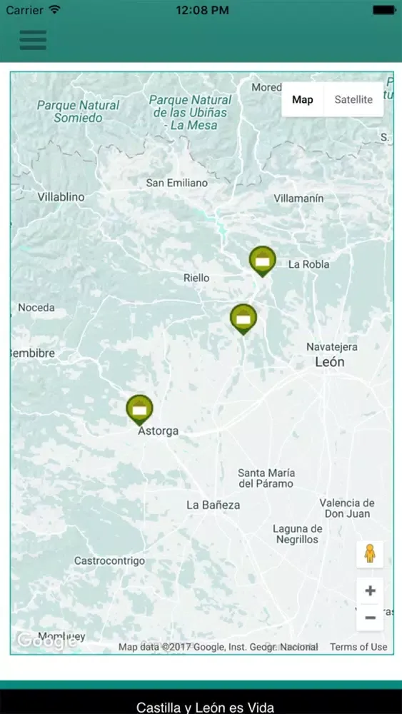 Capturas de pantalla de Central de Reservas CyL - Zamora
