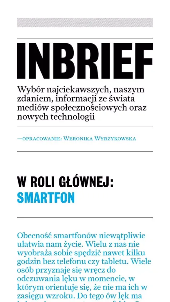 Capturas de pantalla de BUSINESS IN BRIEF